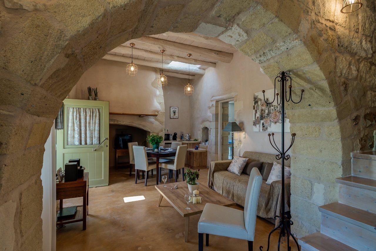 Traditional Stonebuilt Villa Leonanto, Only 5 Km From A Sandy Beach Kástellos Extérieur photo