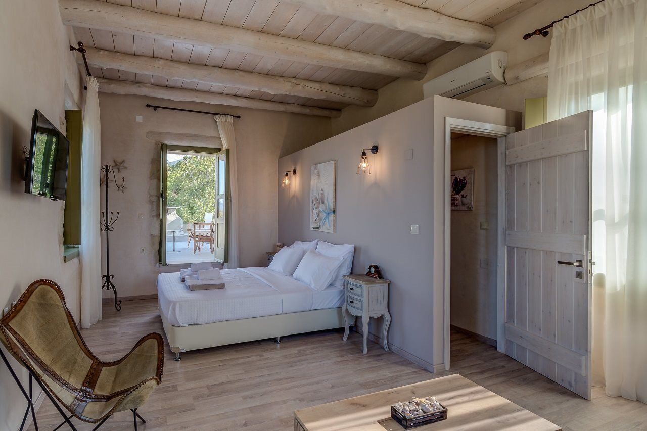 Traditional Stonebuilt Villa Leonanto, Only 5 Km From A Sandy Beach Kástellos Extérieur photo
